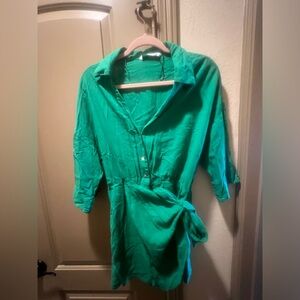 Kelly Green Zara Romper